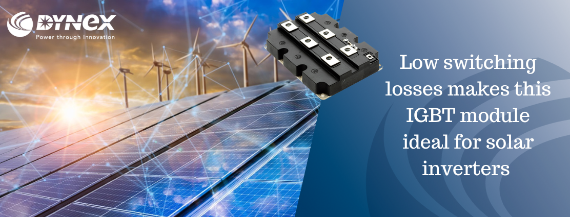 The DIM1500ESM33-TF000 high power IGBT module with low switching losses offers a number of benefits for end user applications 